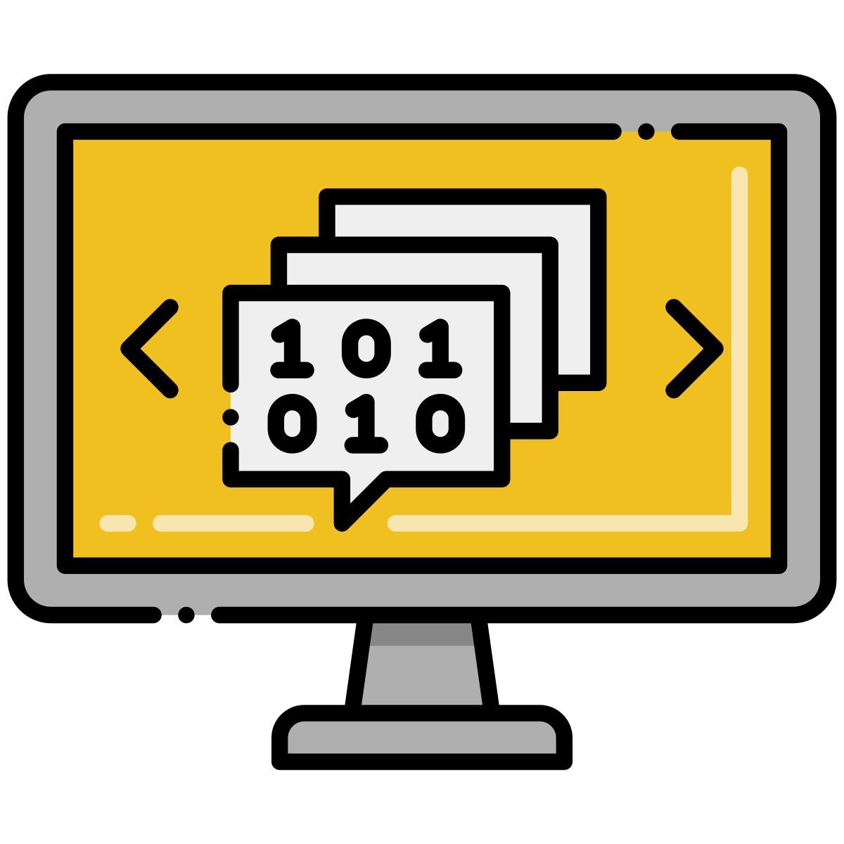 linguaggio di codifica icon