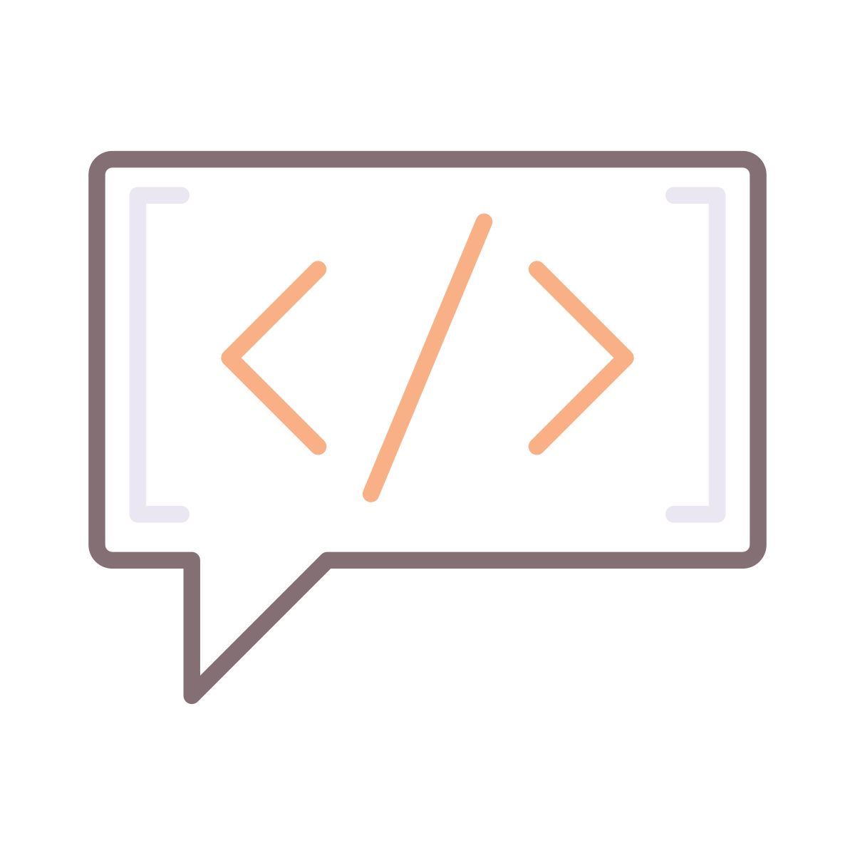 linguaggio di codifica icon