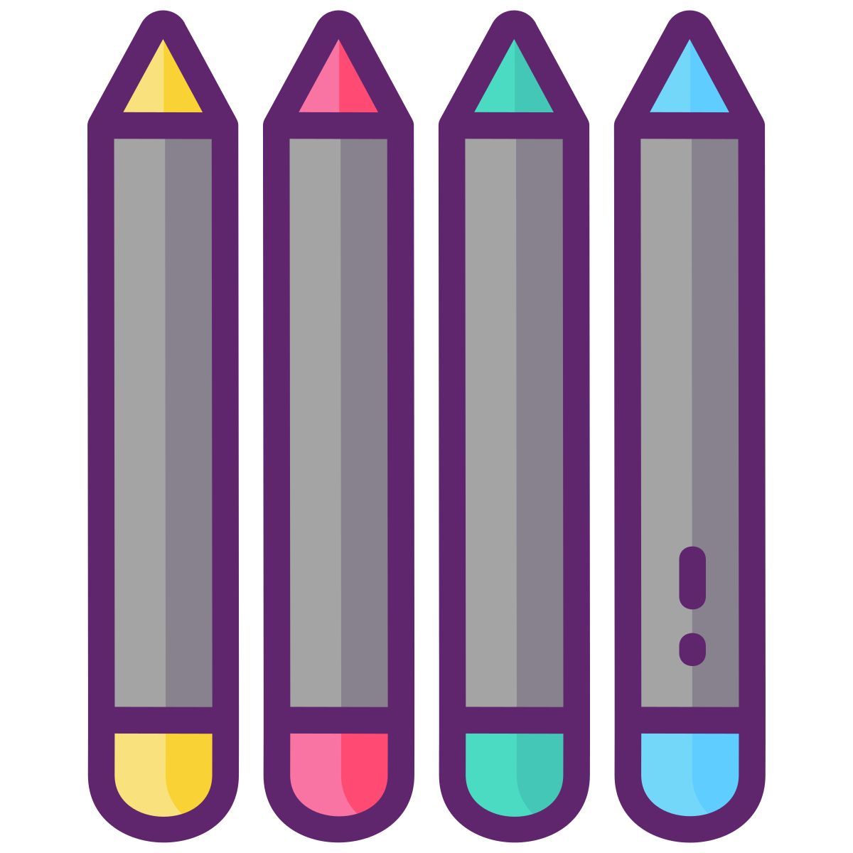 lápices de colores icon