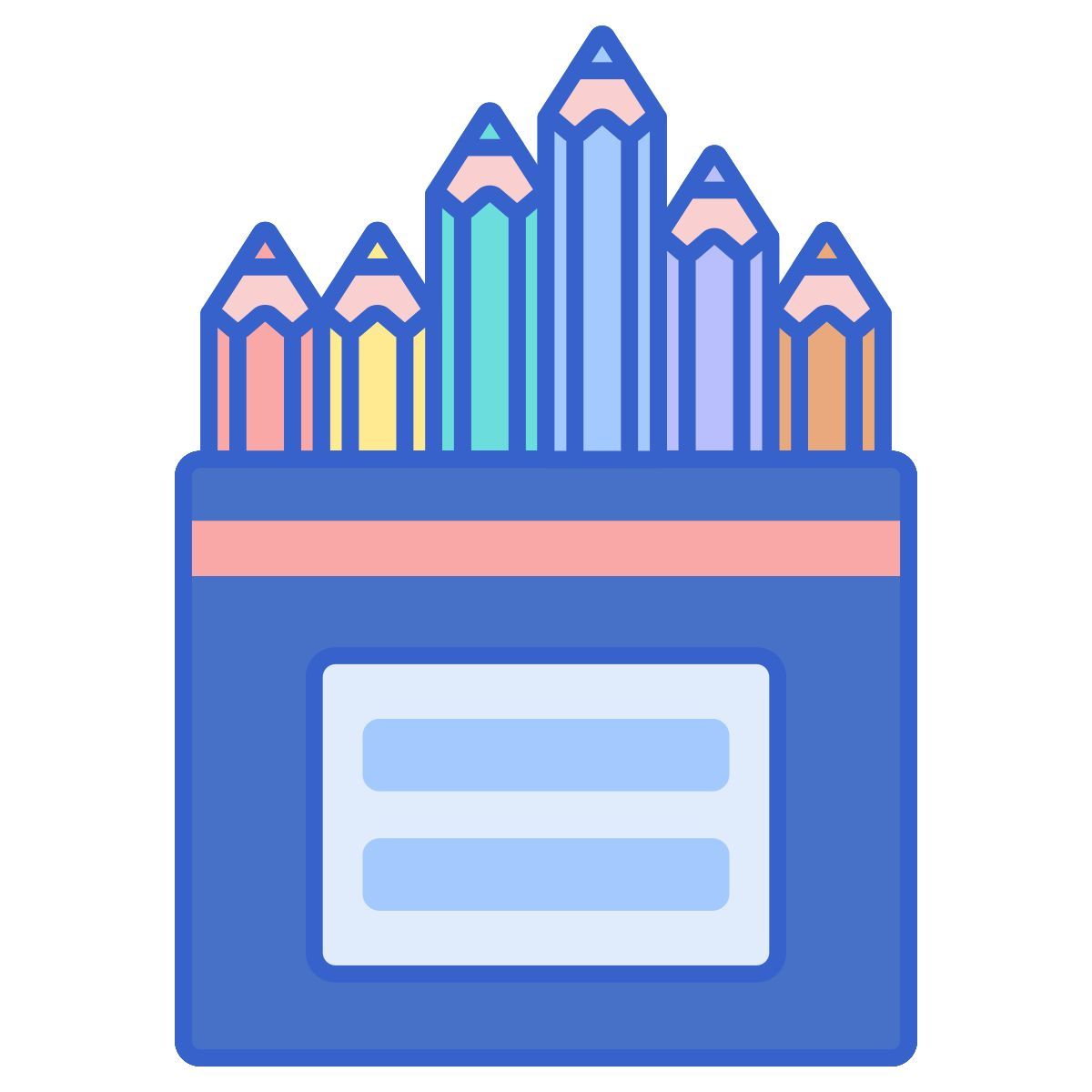 matite colorate icon