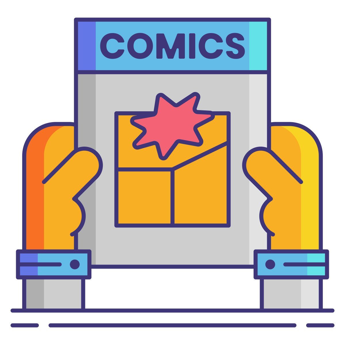 comic book icon