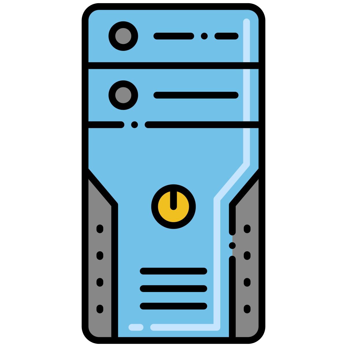 computer case icon