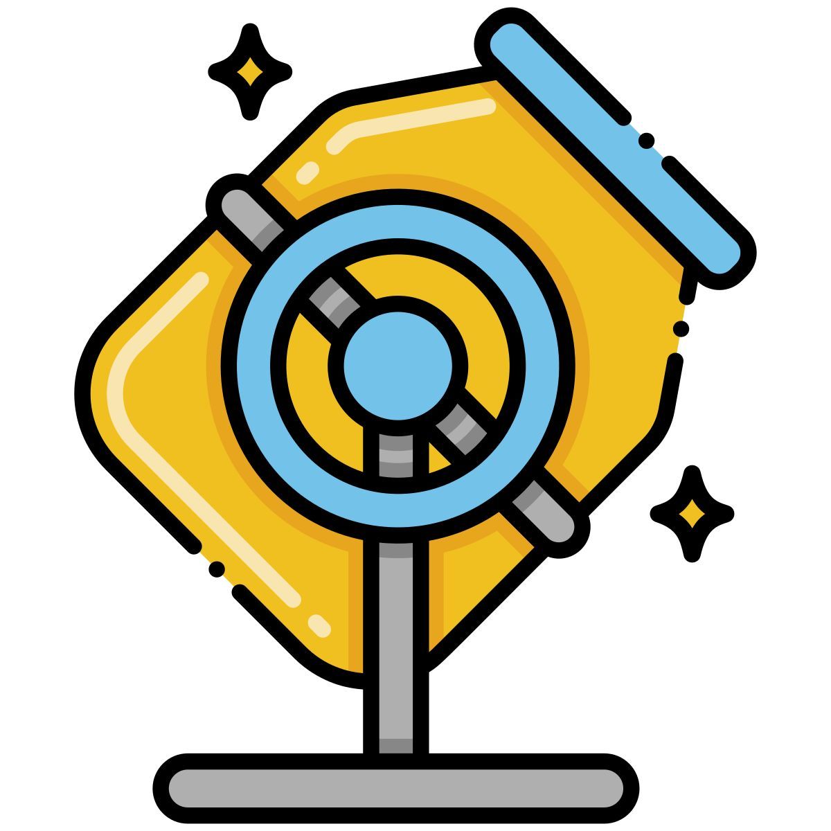 concrete mixer icon
