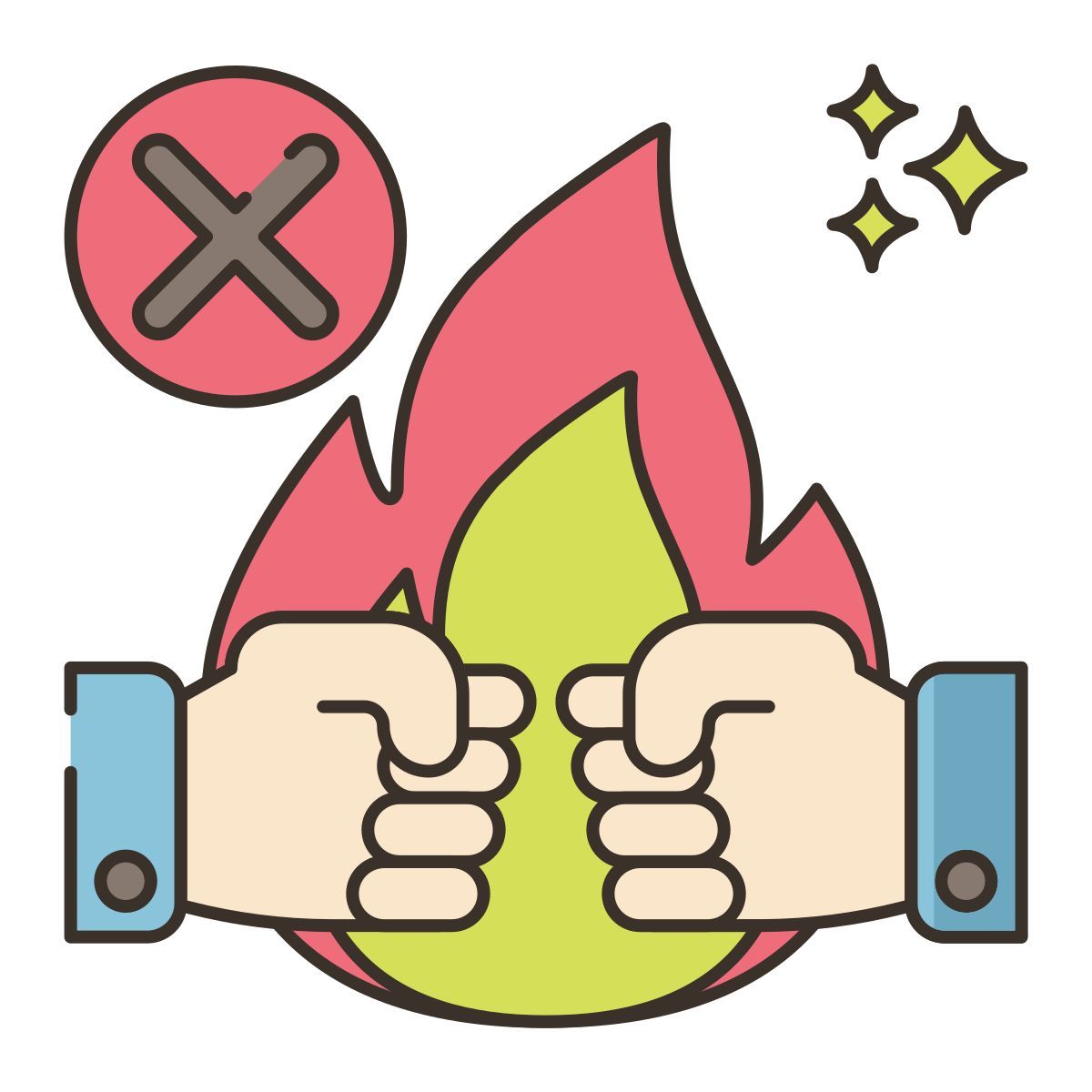conflict icon