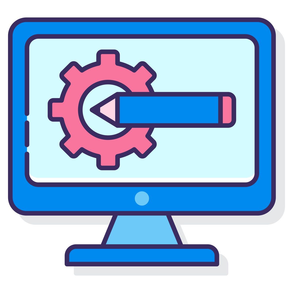 sistema di gestione dei contenuti icon