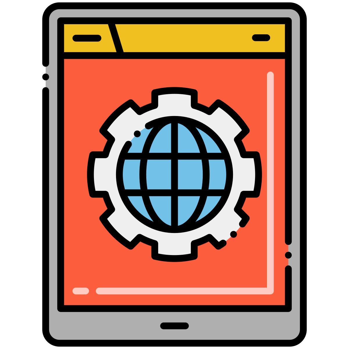 sistema di gestione dei contenuti icon