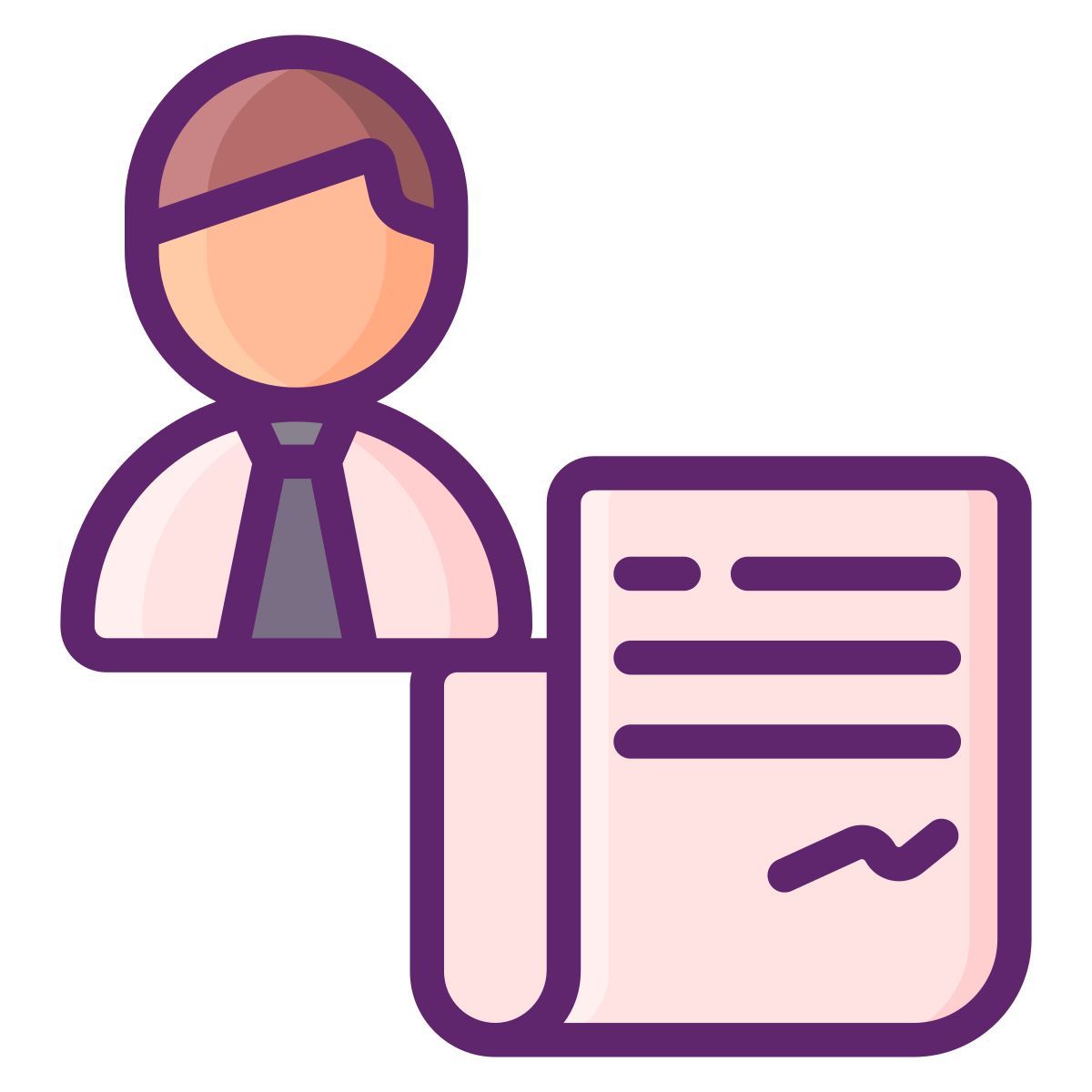 contract icon
