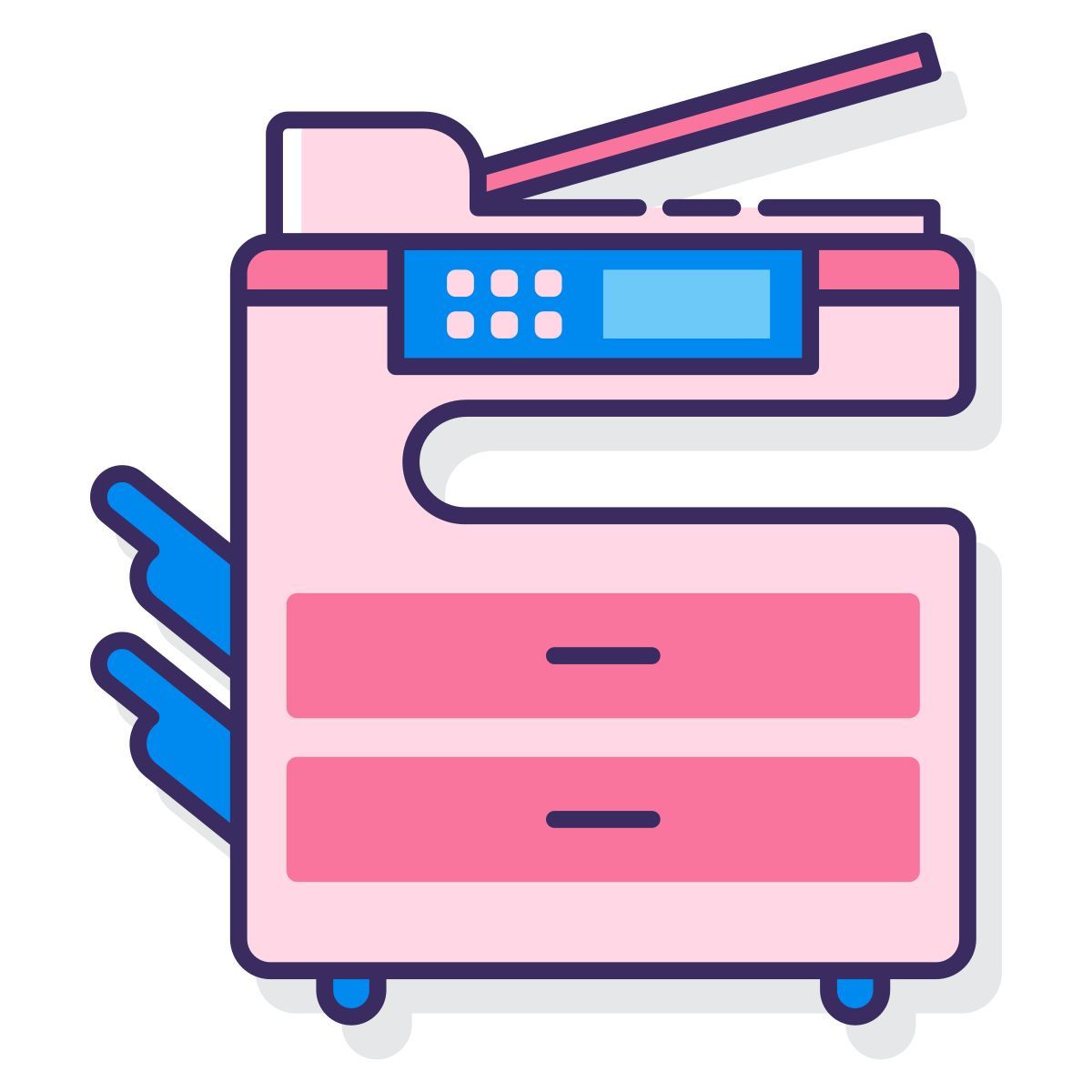 copy machine icon