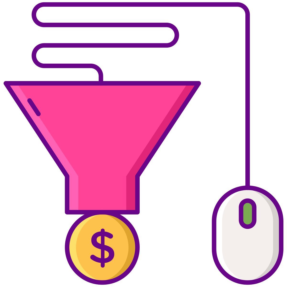 costo por adquisición icon