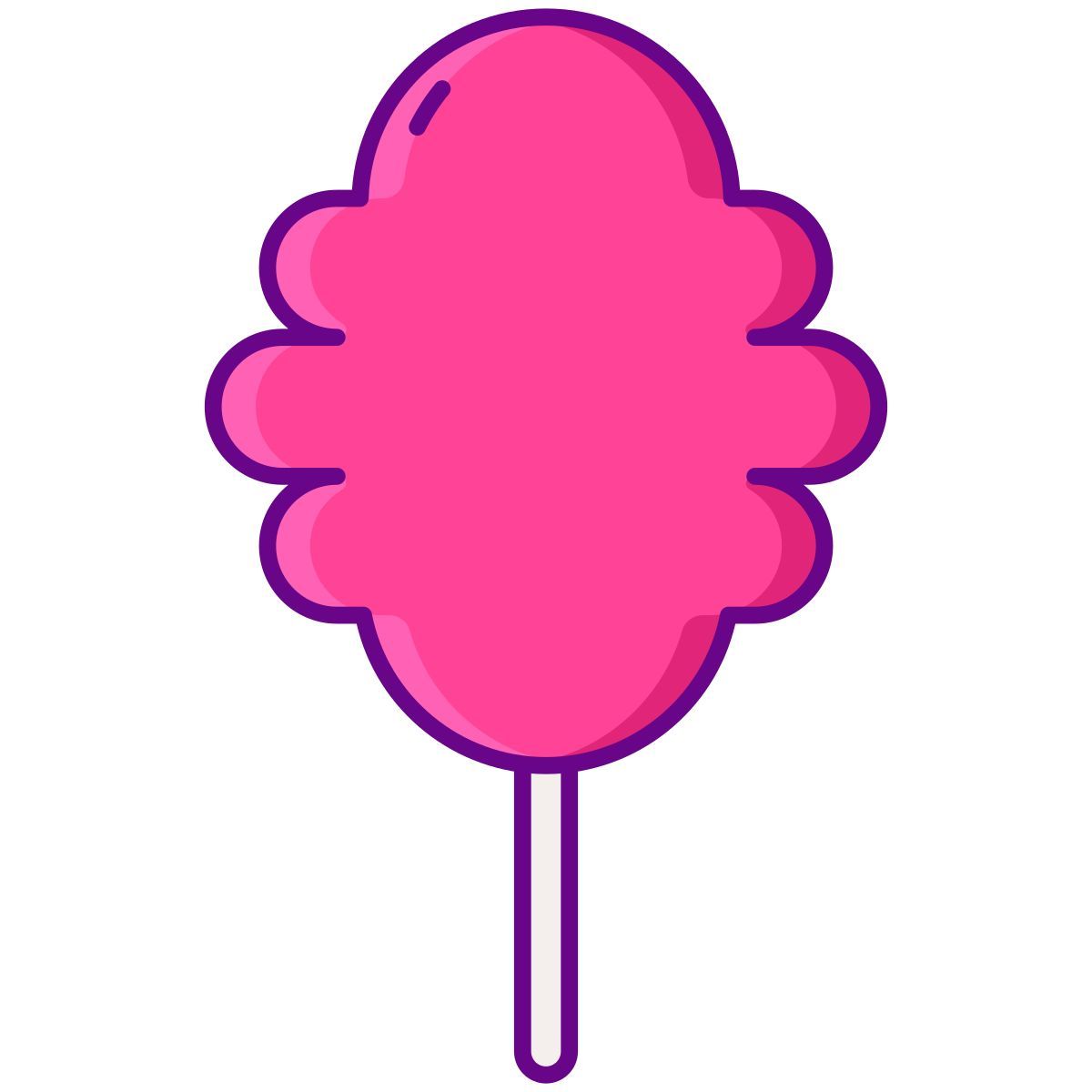 cotton candy icon