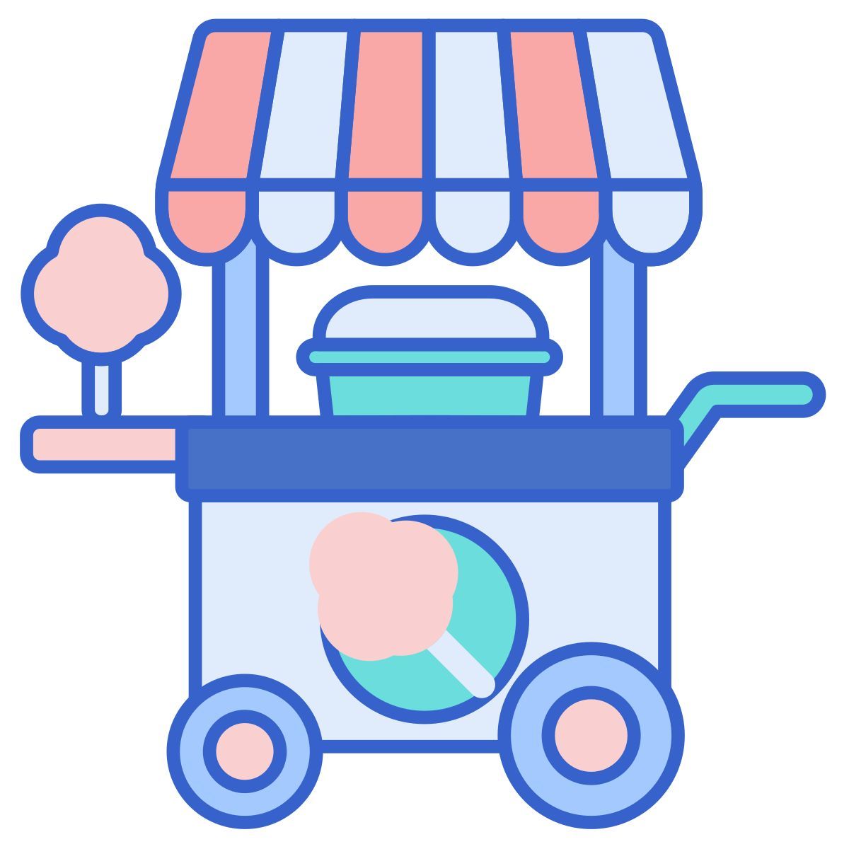 cotton candy icon