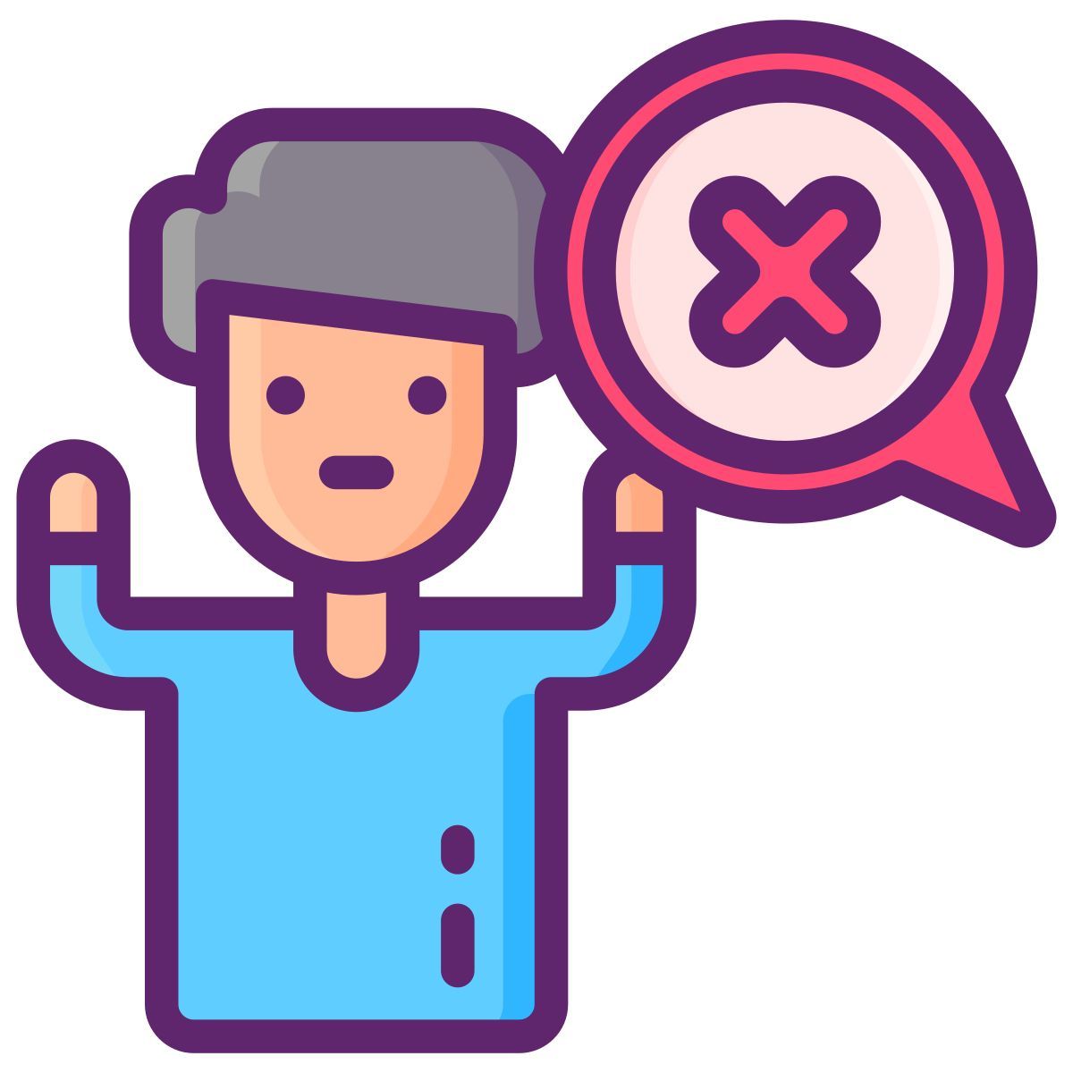 criticism icon