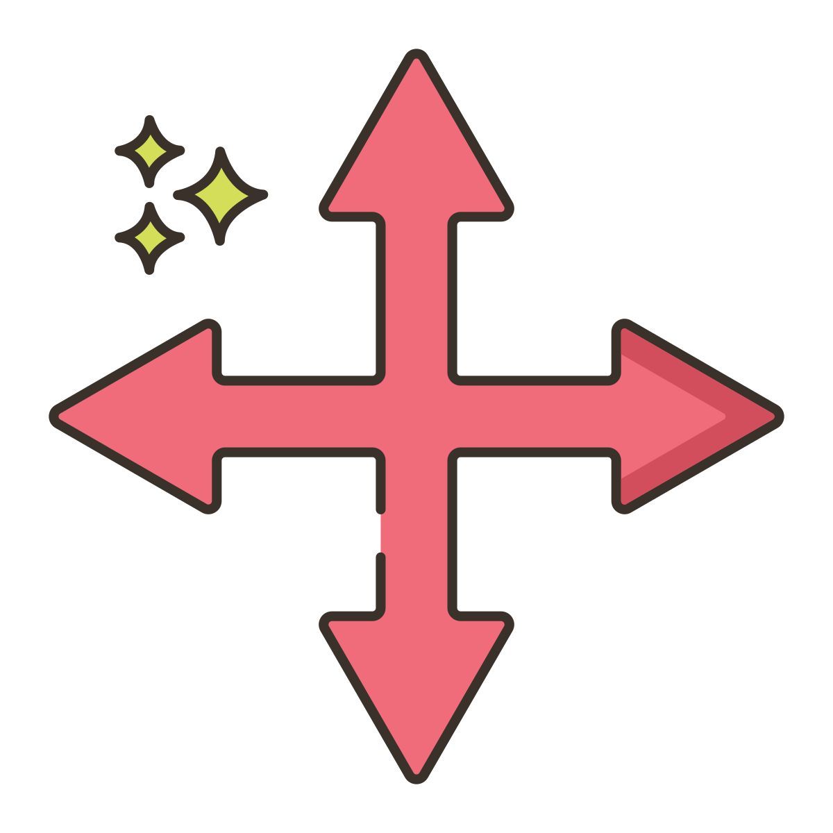 Cruce de caminos icon