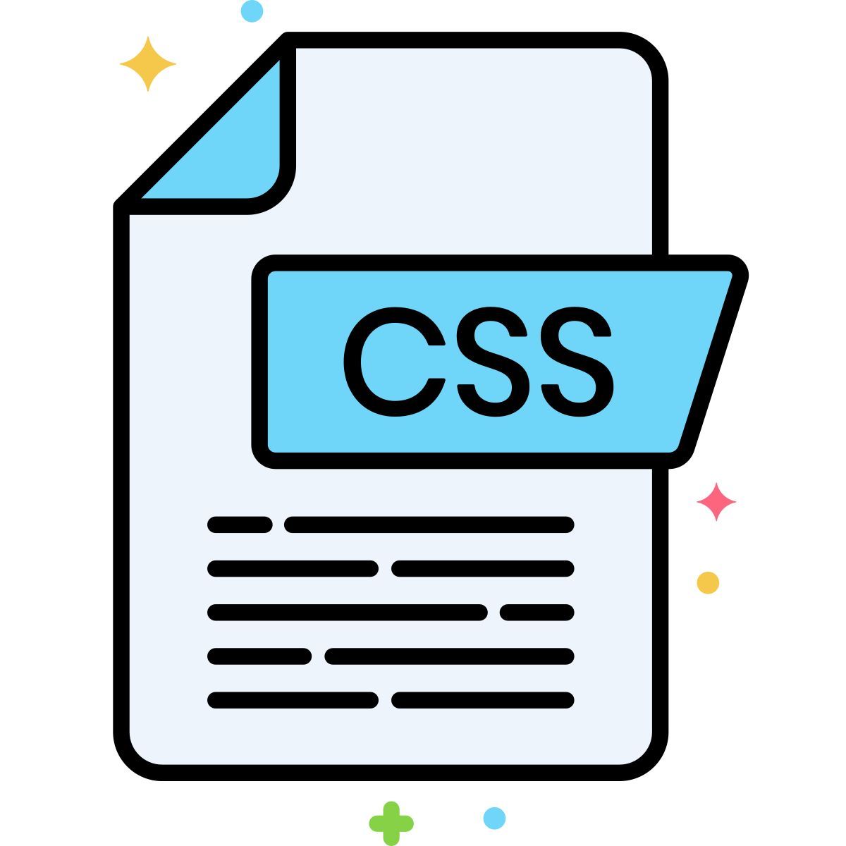 tipo de arquivo css icon