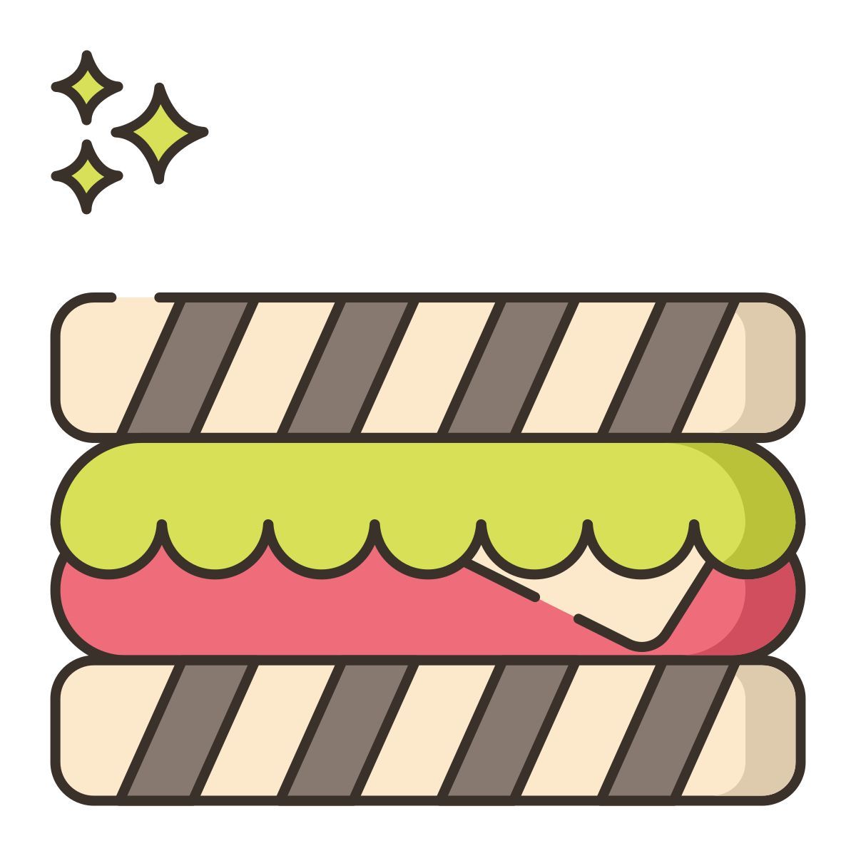cuban sandwich icon
