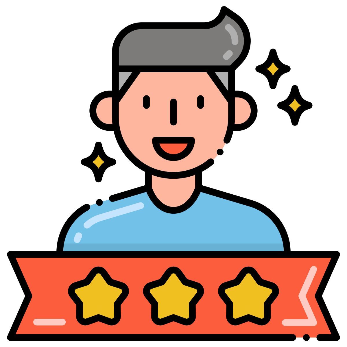 feedback do cliente icon