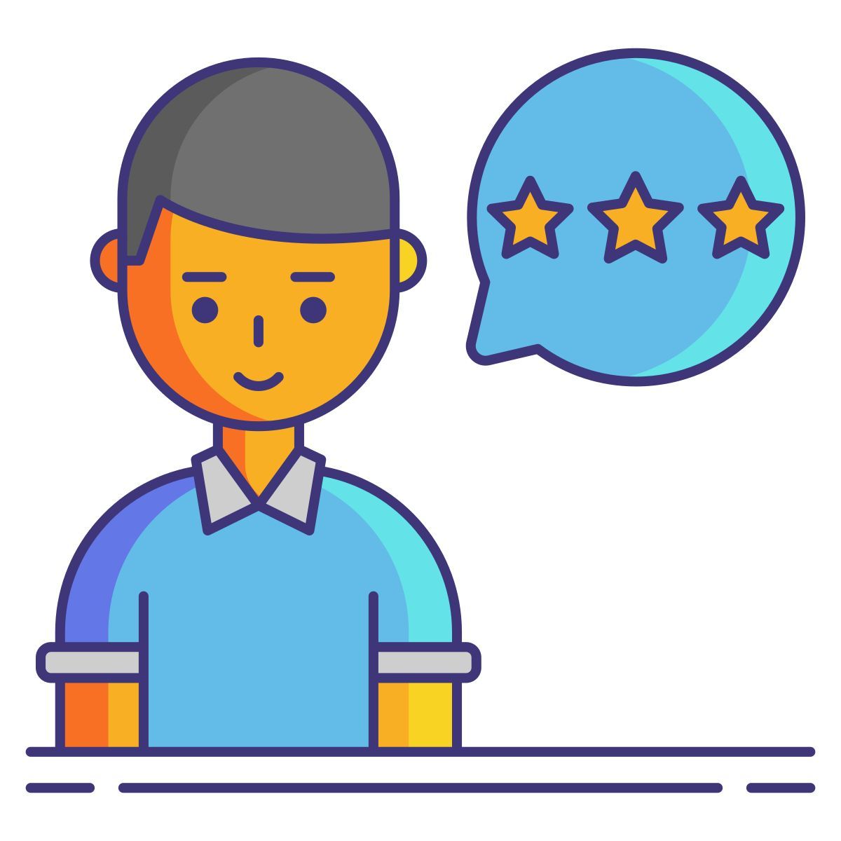 customer review icon