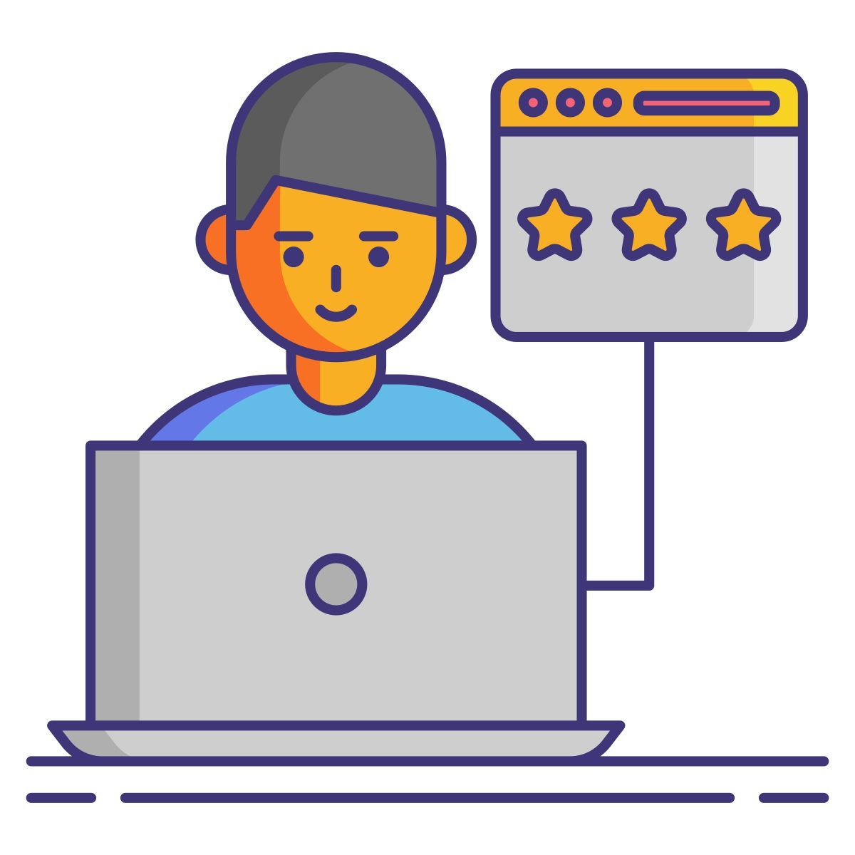 customer review icon