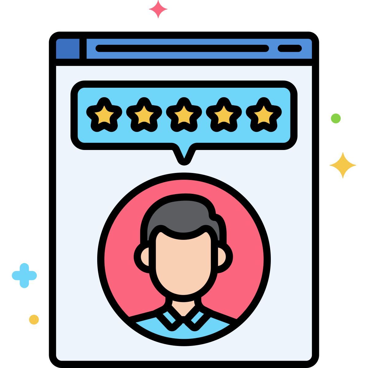 customer review icon