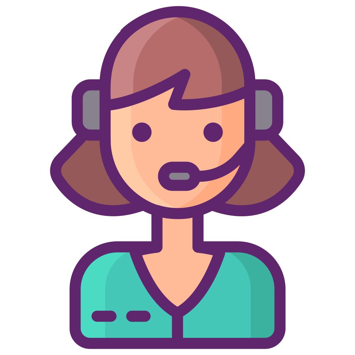 kundenservice mitarbeiter icon