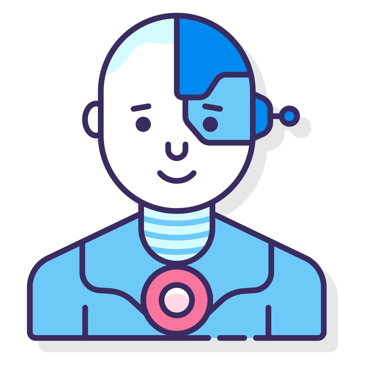 cyborg icon