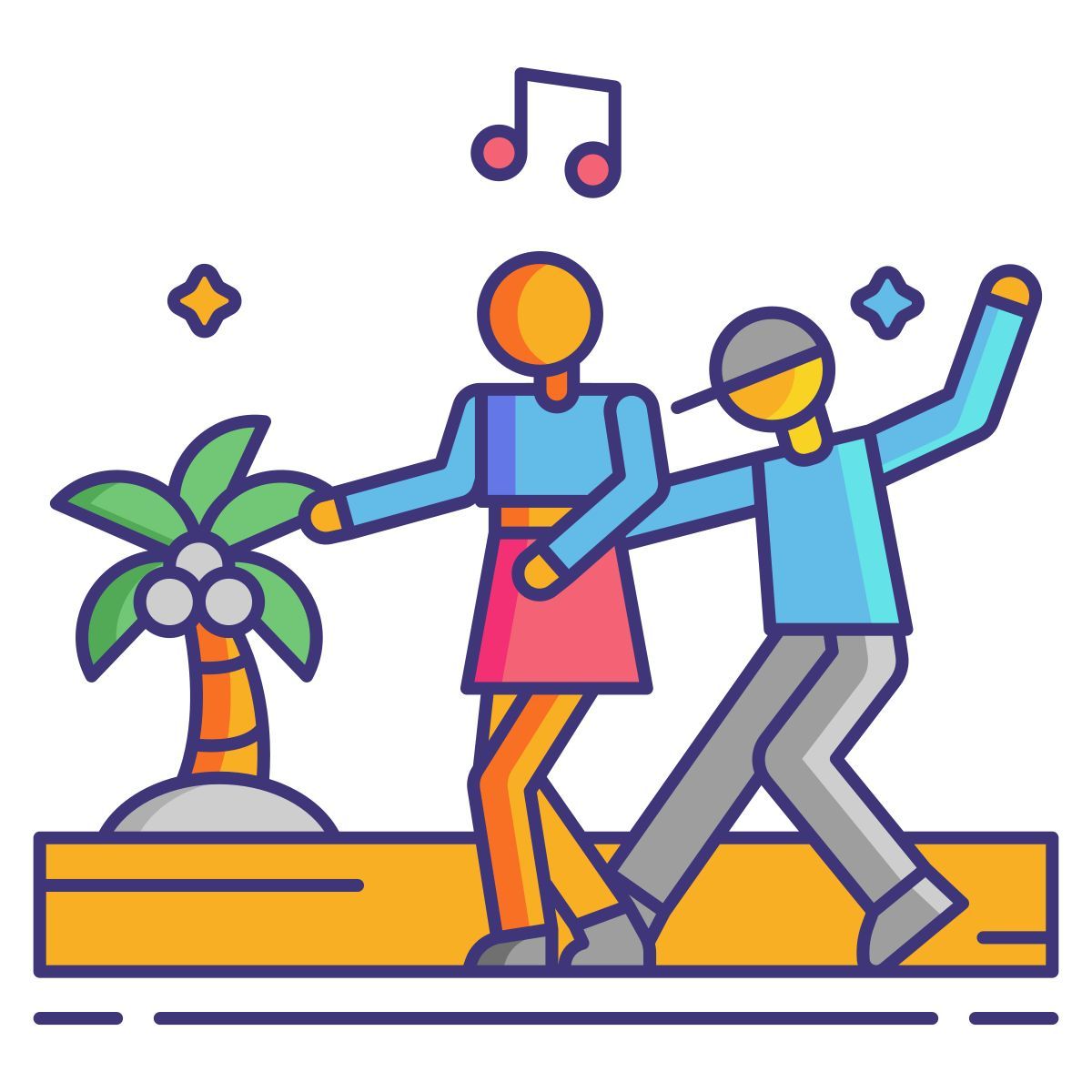 dancing icon