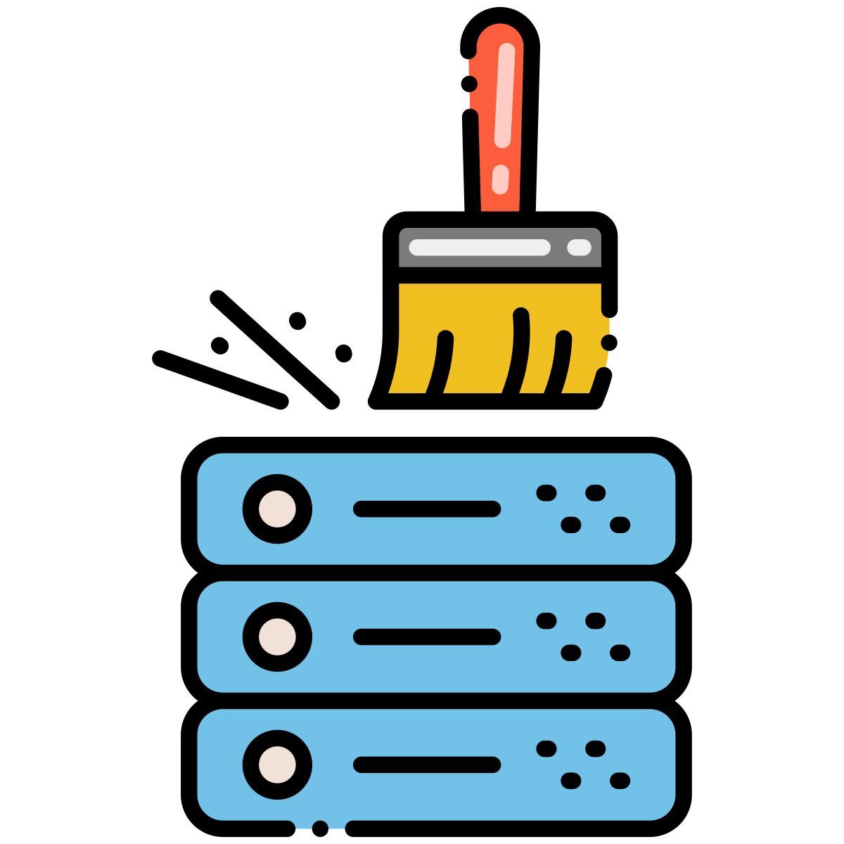 data cleansing icon