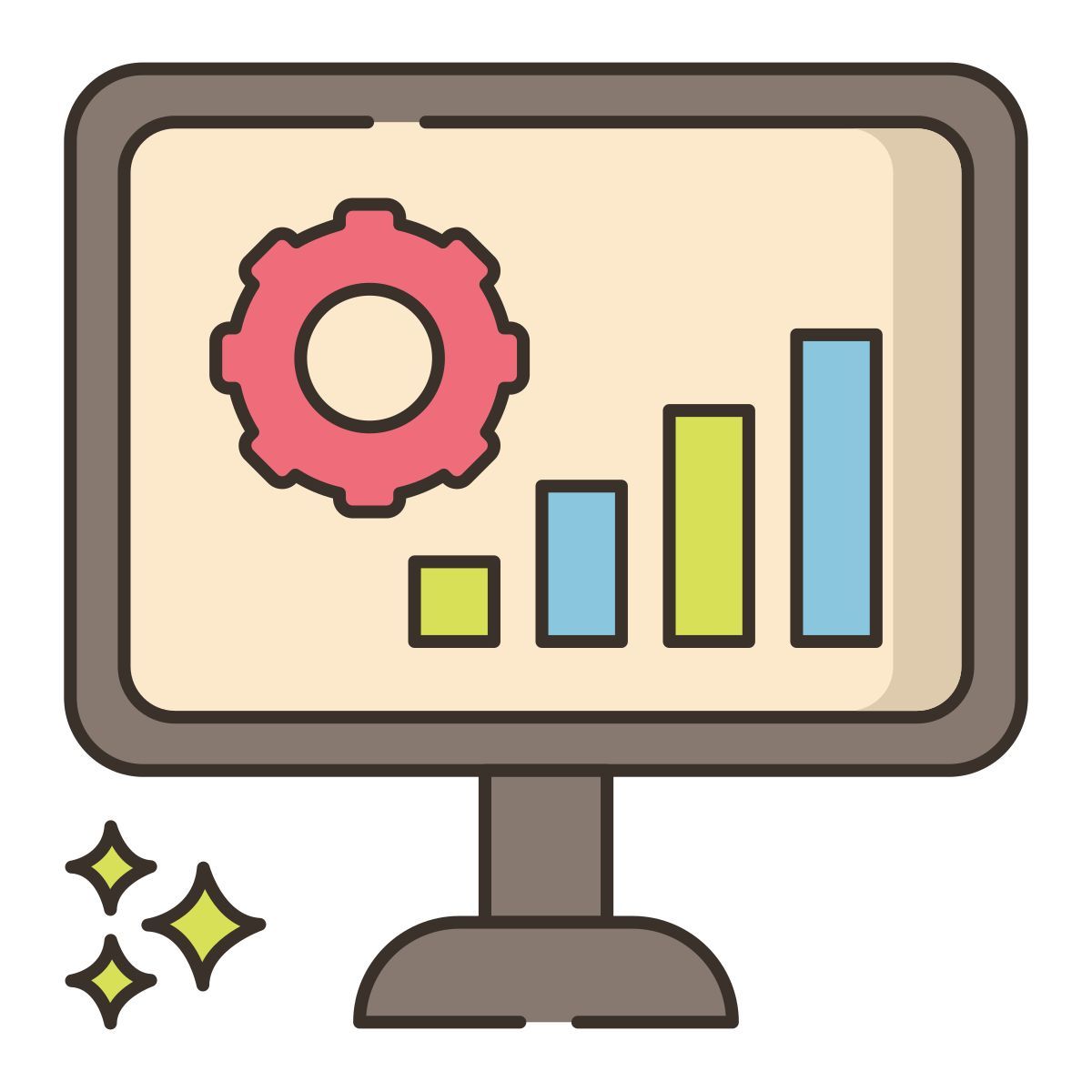 data driven icon
