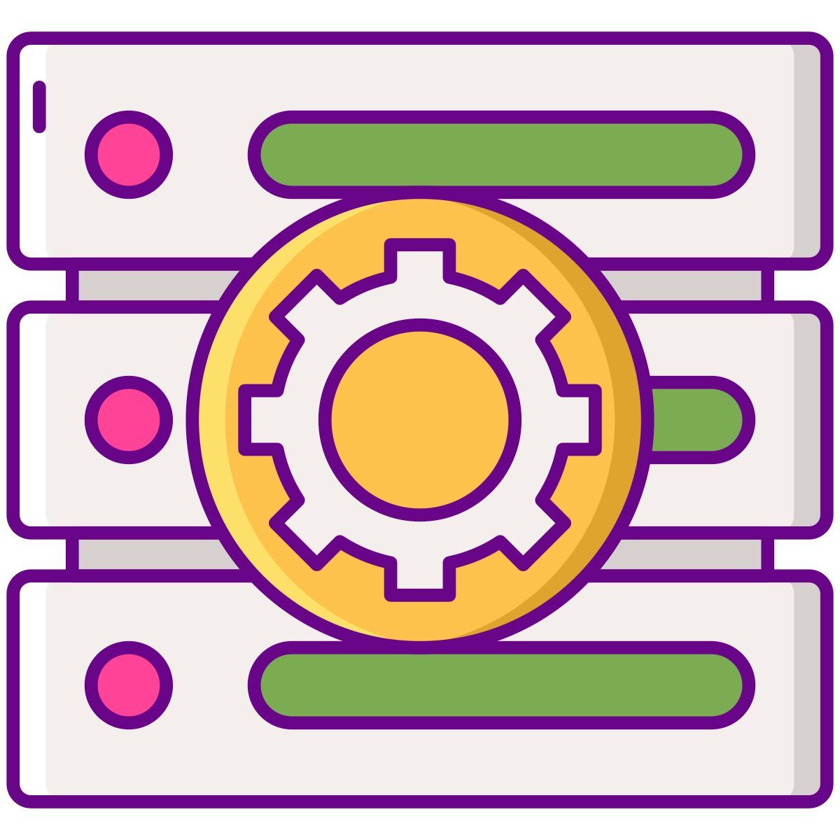 data processing icon