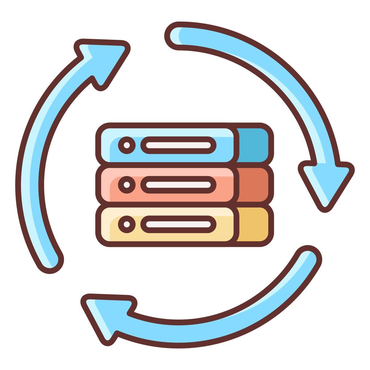 data processing icon