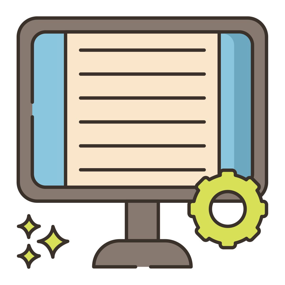 proceso de datos icon