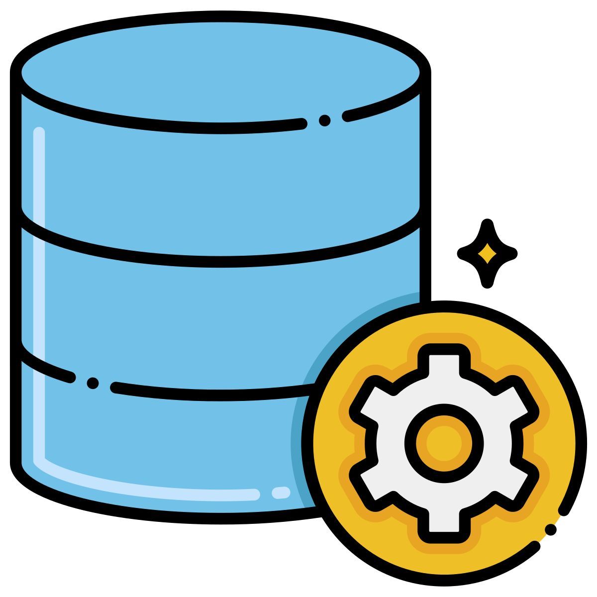 data processing icon