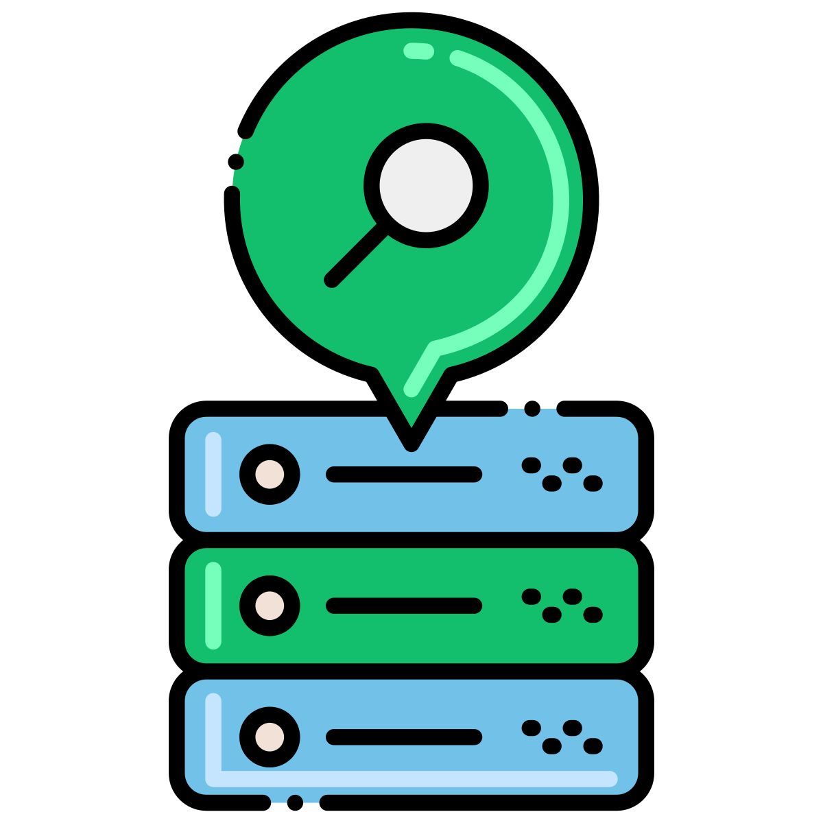 pesquisa de dados icon