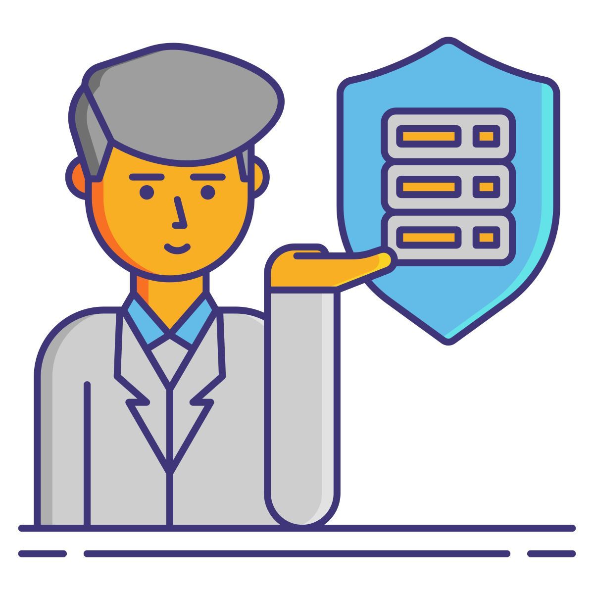 Seguridad de datos icon