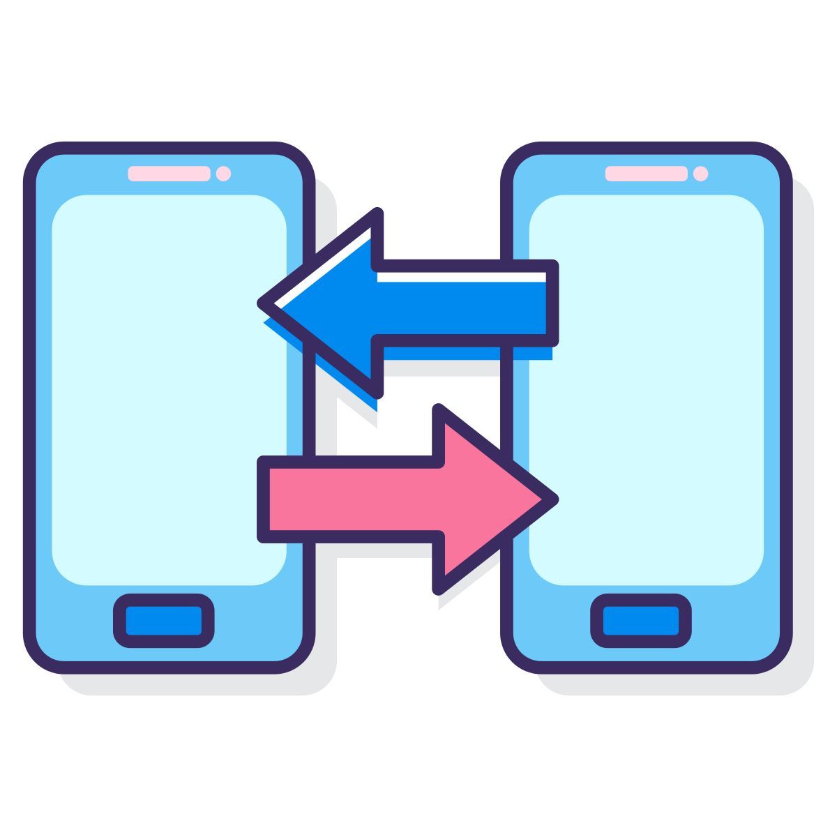 data transfer icon