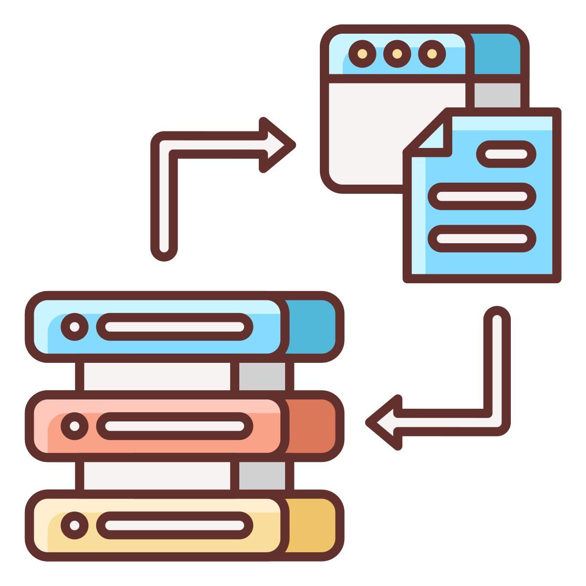 data transformation icon