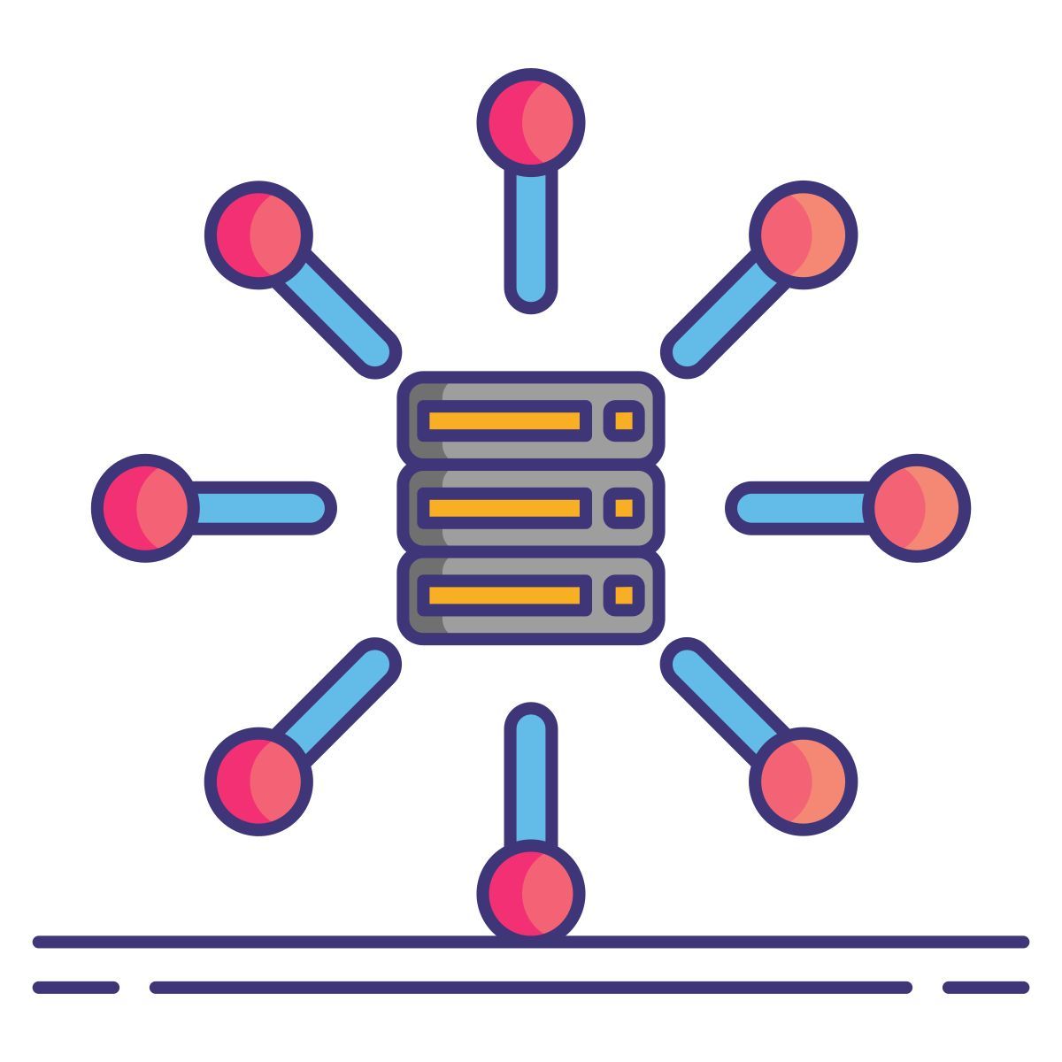 Virtualización de datos icon