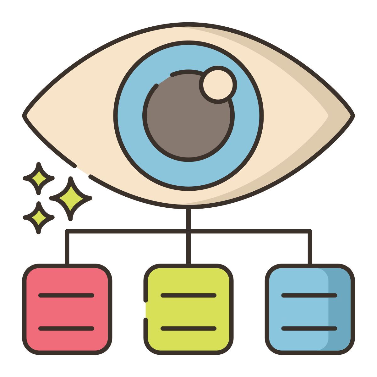 visualizzazione dei dati icon