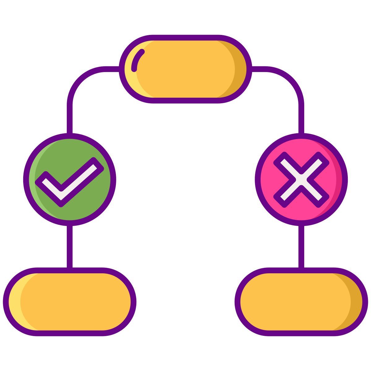árvore de decisão icon