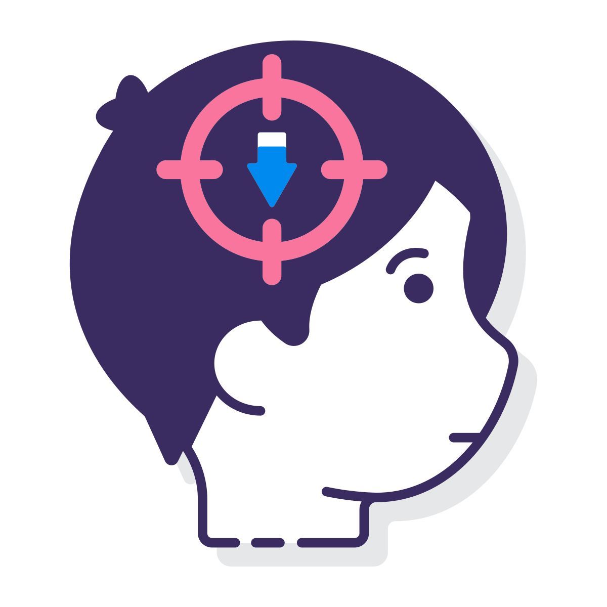 diminuzione della concentrazione icon