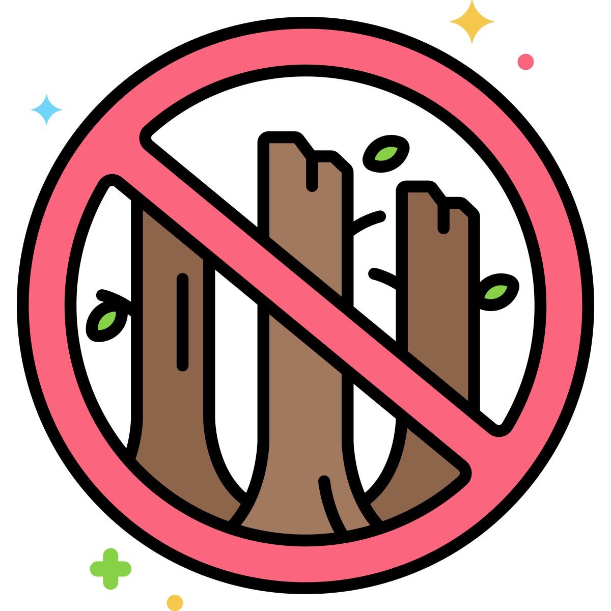 deforestazione icon