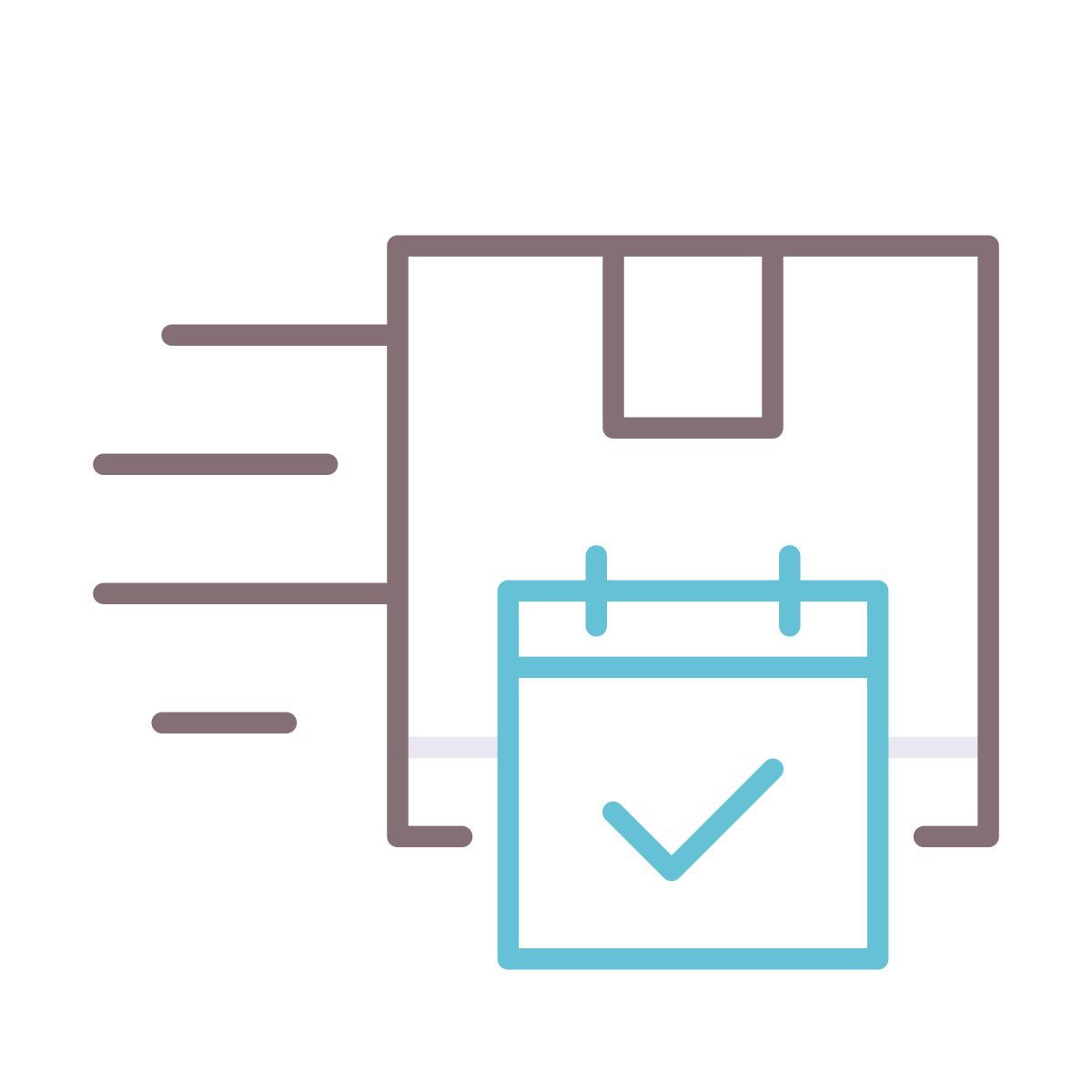 calendrier de livraison icon