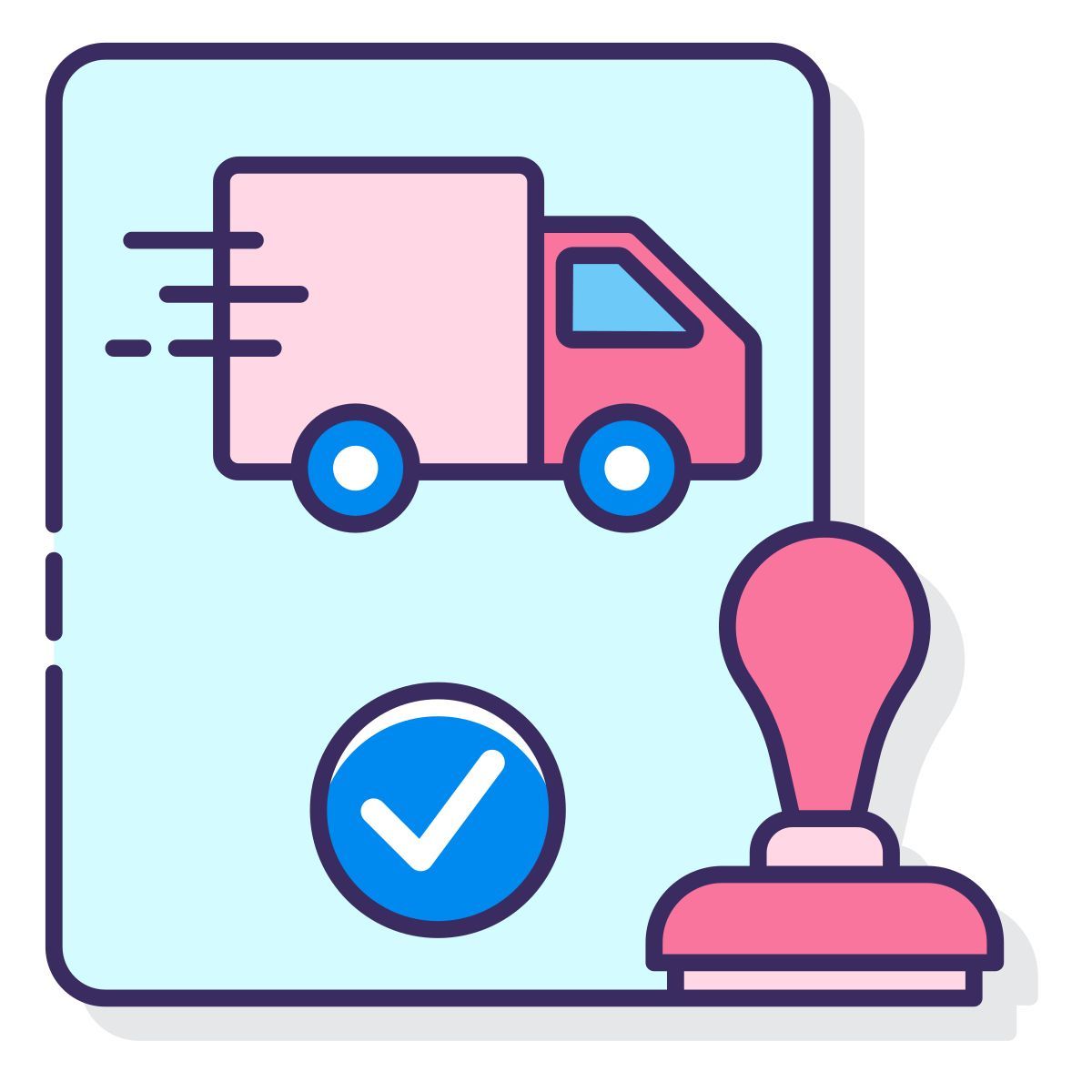 delivery truck icon