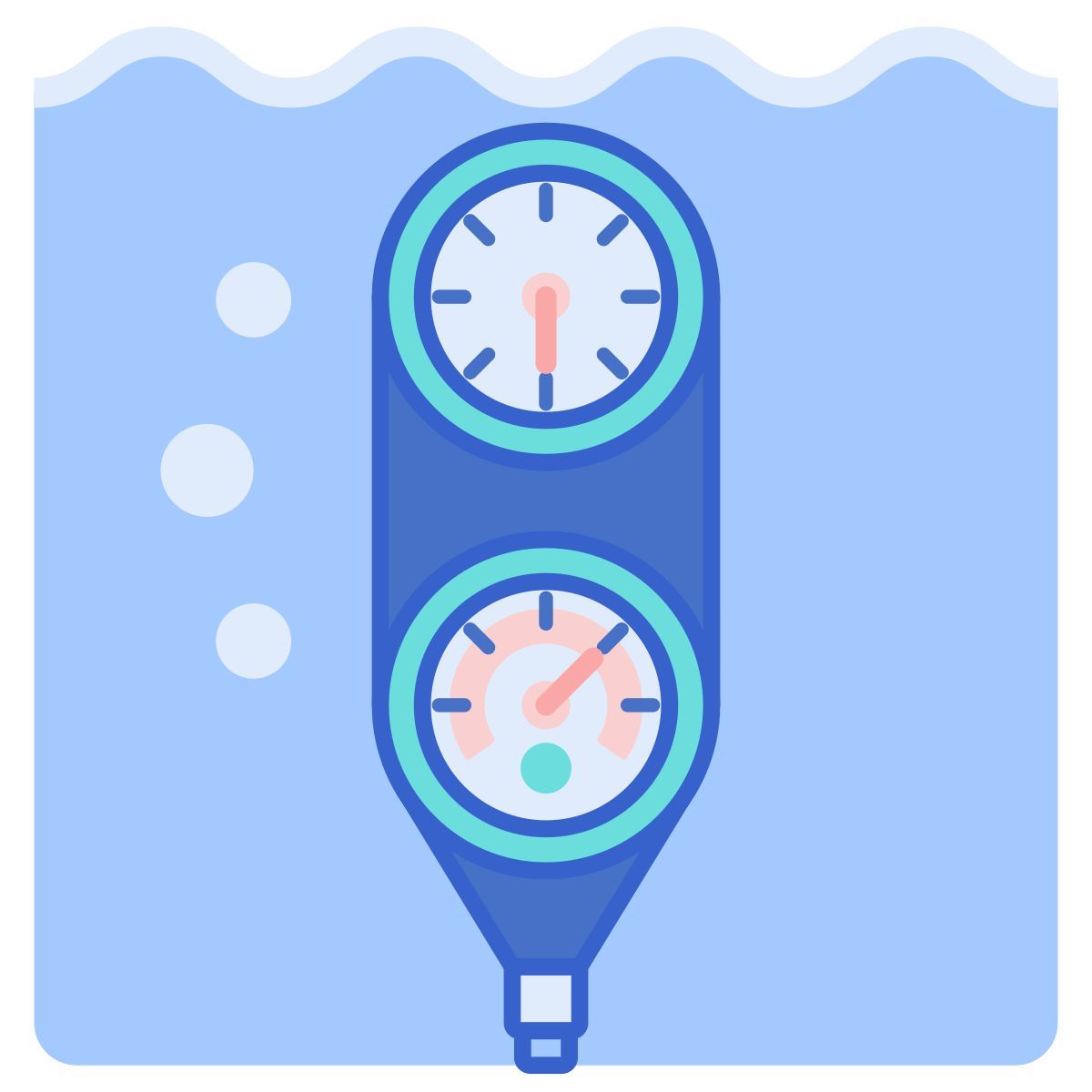 tiefenmesser icon