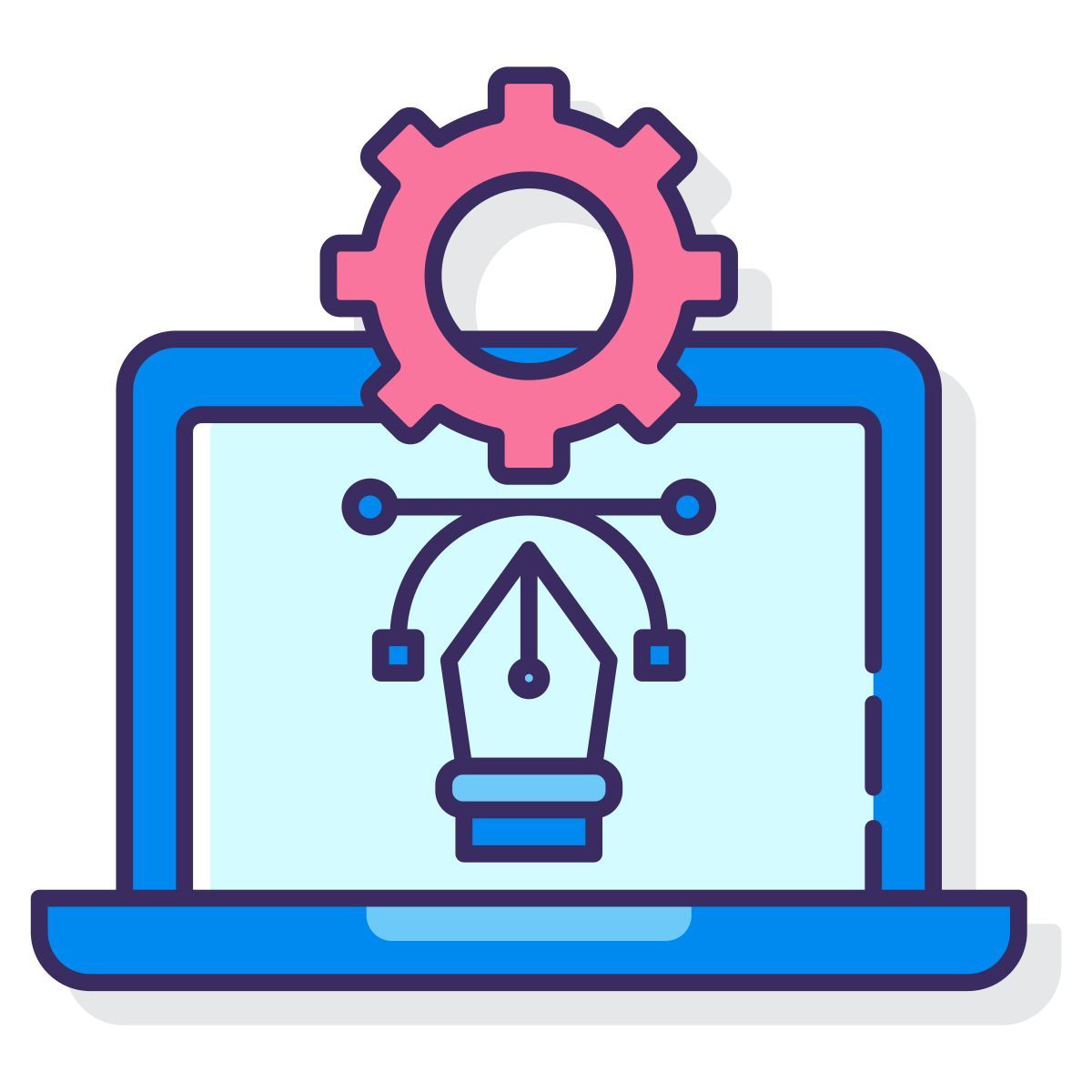 디자인 소프트웨어 icon