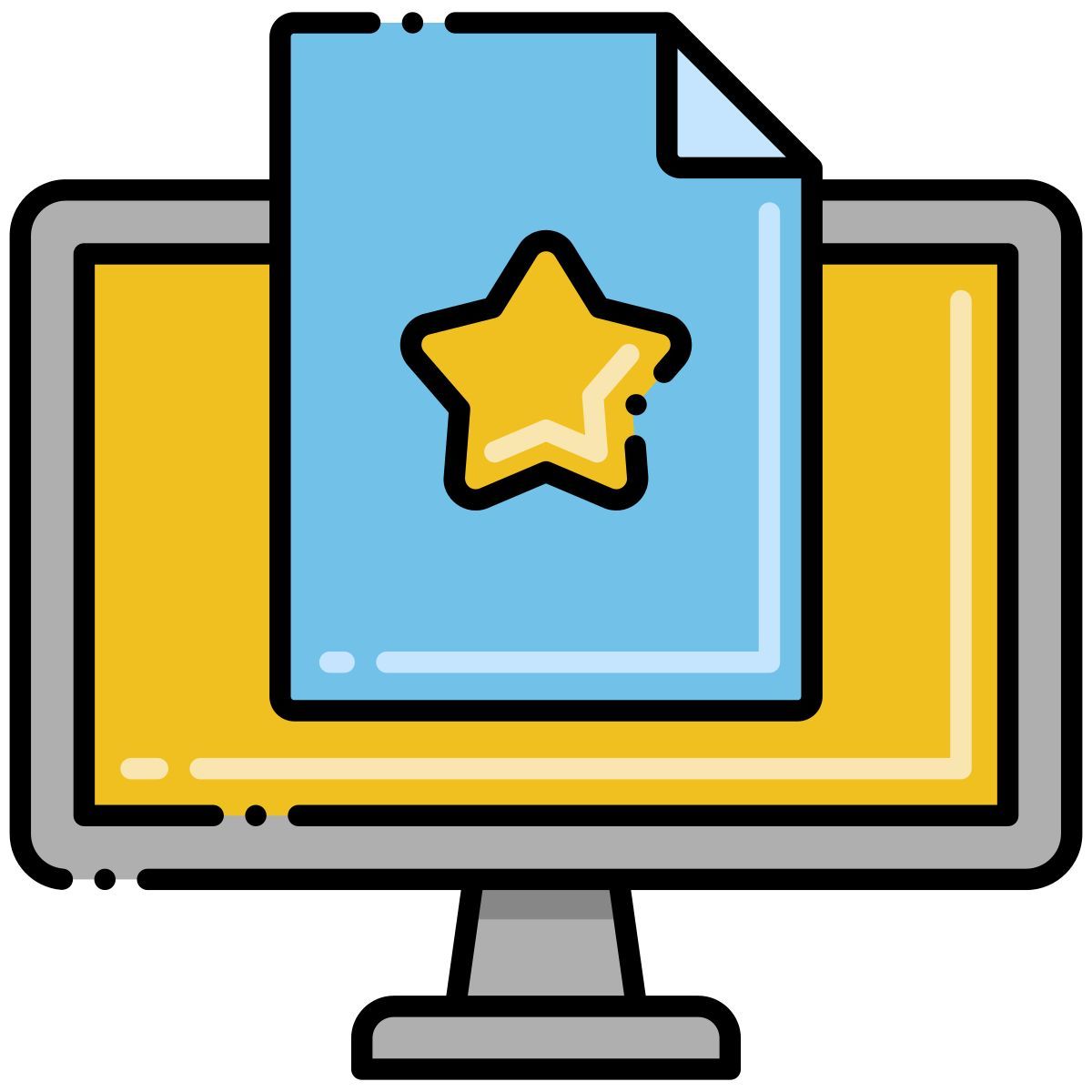 computador de mesa icon