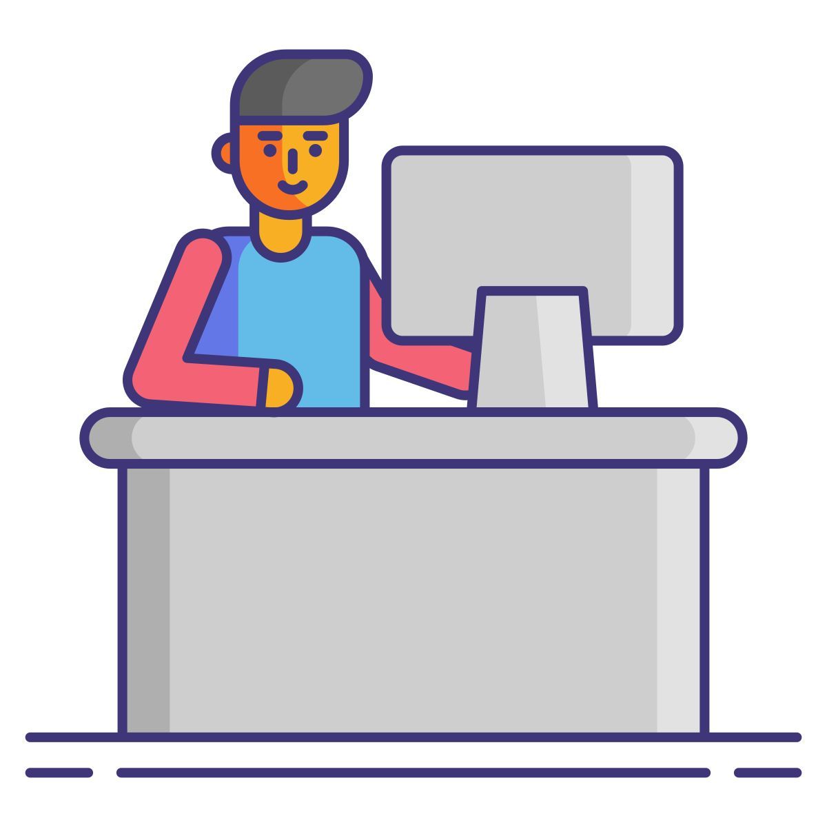 computador de mesa icon