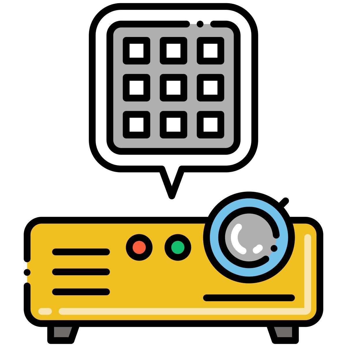 luz digital icon