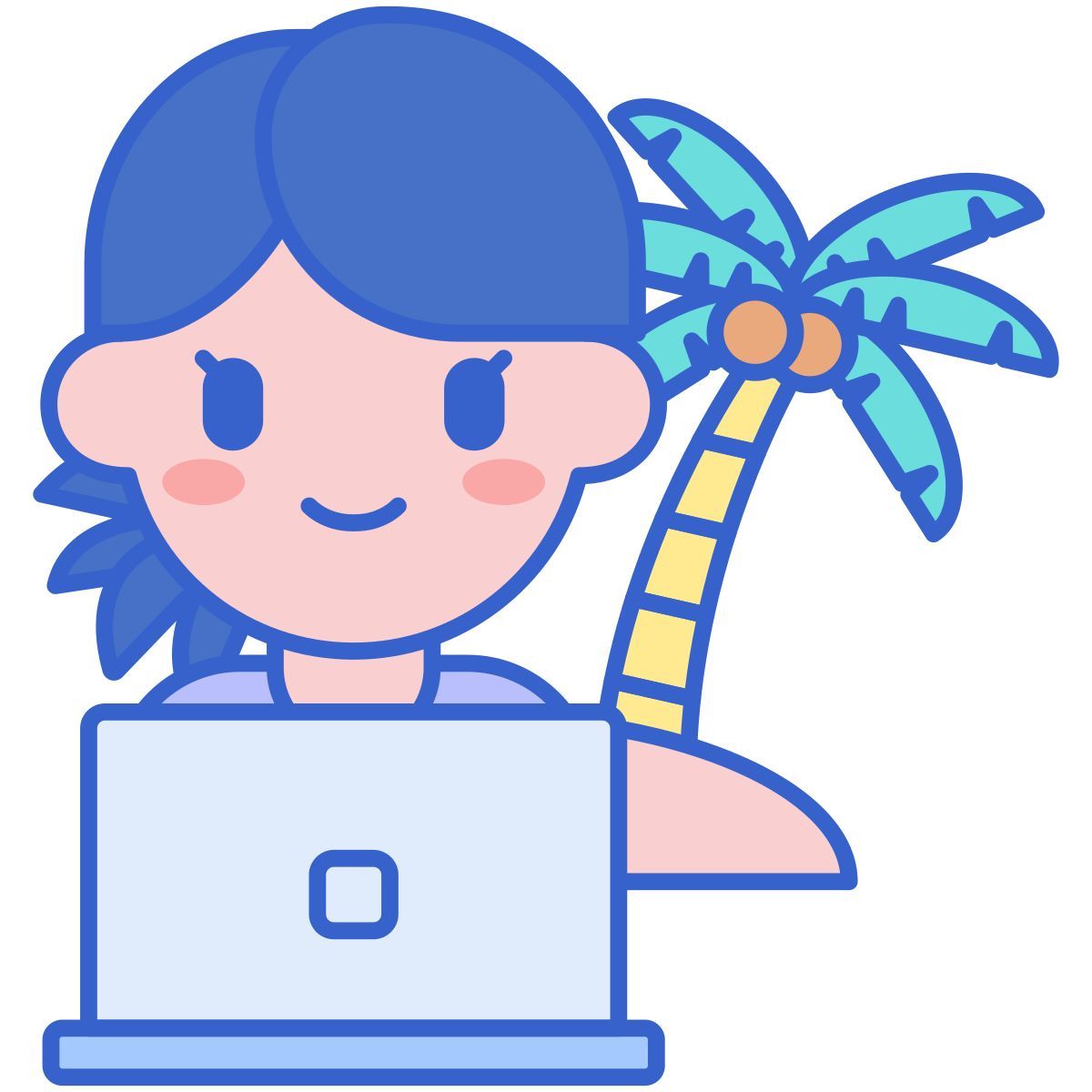 digitaler nomade icon