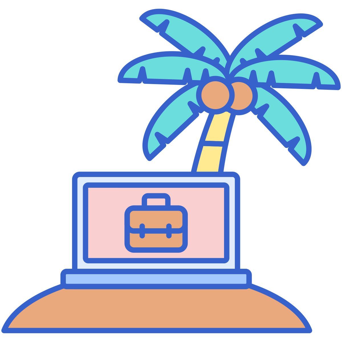 nómada digital icon